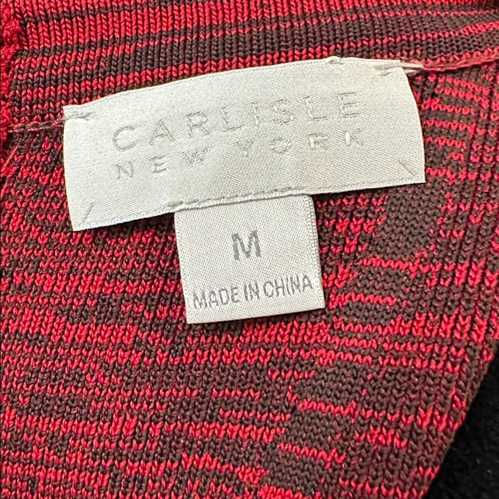 Carlisle Red Long Sleeve Dress - Picture 7 of 9